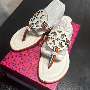 NWT Tory Burch Mignon Miller sandals Brand New Never worn!